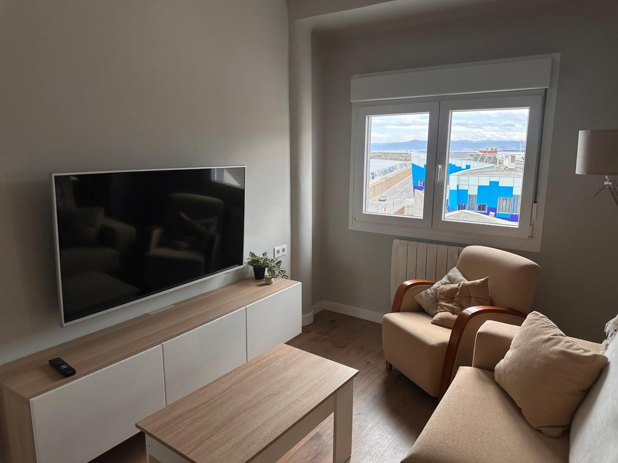 Piso A Pie De Playa Lejlighed Burela Eksteriør billede